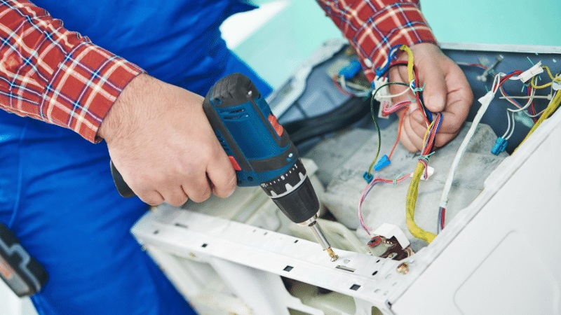Yenimahalle Samsung Samsung çamaşır makinesi kart tamiri – Su almama arızası orijinal parça ile giderildi. - Teknik servis örneği